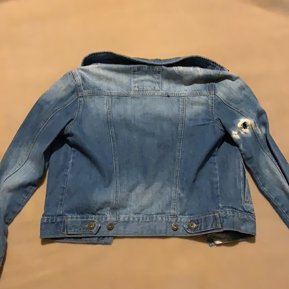 Distressed Jean Jacket - Picture 3 of 5